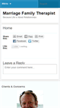 Mobile Screenshot of marriagefamilytherapist.com